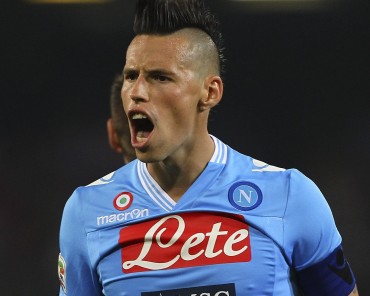 Marek Hamsik rapinato a fine gara