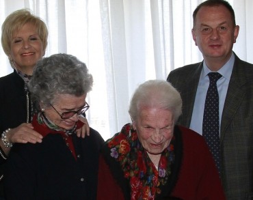 Il sindaco Cuomo alla festa per i 107 anni di nonna Maria Antonina