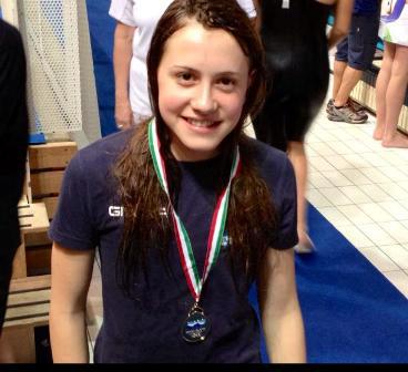 Swimming Sorrento, oro a Riccione per Sveva Schiazzano