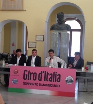 Presentata in Comune la tappa del Giro d’Italia