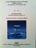 Questa sera presentazione del libro di Alessandro Bifulco “Depurazione: Legislazione e Realtà”