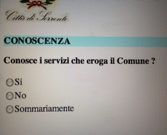 E-democracy, un questionario online per sondare la soddisfazione dei cittadini