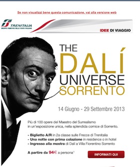 “The Dalì Universe Sorrento” apre alle scuole