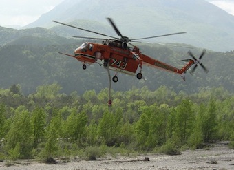 Esercitazione della Protezione Civile per la ricerca di dispersi