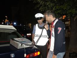 “Movida sicura”: Patenti ritirate ed auto sequestrate dai carabinieri