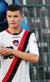 Il giovane calciatore Mario Tammaro ceduto al Genoa