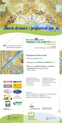 Al via la quinta edizione del “Premio Coldiretti”