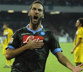 Di Higuain il gol più bello dell’Europa League 2015/2016 – video –