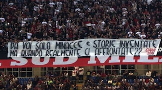 Milan – Napoli finisce nel sangue: Cori, striscioni e due accoltellati nella notte