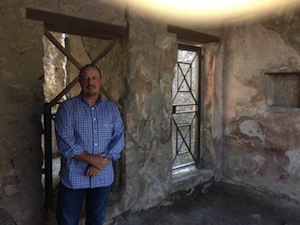 Benitez visita gli scavi di Pompei dopo la vittoria contro il Marsiglia