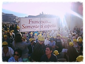 Associazioni disabili della penisola in visita dal Papa