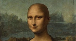 Una “Gioconda” senza capelli e malata di cancro come immagine della nuova campagna contro i tumori