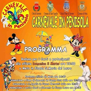 Carnevale, carri in giro per le piazze della penisola