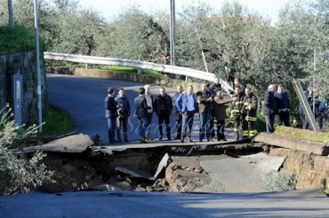 Frana via Fontanelle, riapre domani la strada provinciale Sorrento-Massa Lubrense