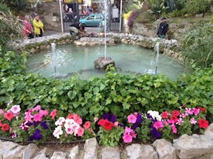 La fontana di Villa Fiorentino si rifà il look