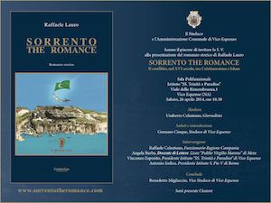 Domani si chiude a Vico Equense il ciclo di presentazioni in penisola di “Sorrento the Romance”