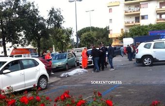 Si accascia e muore in strada a Piano di Sorrento