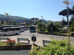 Parcheggio Lauro, aumentano gli incassi dai bus