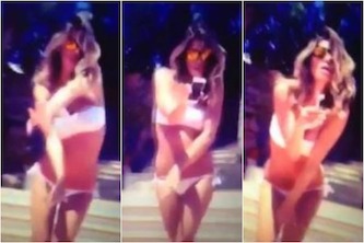 Claudia Galanti hot su Instagram: rimuove il video, ma è troppo tardi -Guarda-