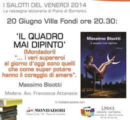 A Villa Fondi la presentazione del romanzo di Massimo Bisotti