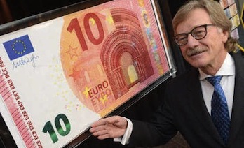 In arrivo la nuova banconota da 10 euro