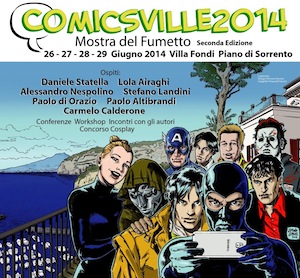 Torna a Piano di Sorrento la mostra del fumetto “ComicsVille”