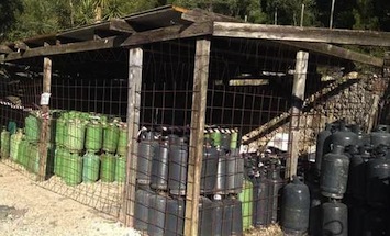 Capri: sequestrate 680 bombole di gas