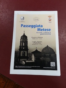 Viaggio alla scoperta degli angoli più suggestivi della città con la “Passeggiata metese”