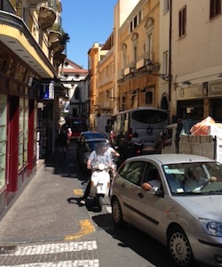 Bus guasto, traffico in tilt nel centro di Sorrento