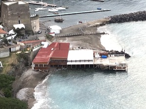 Entro settembre la demolizione del ristorante “’O Saracino”