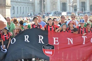 La Scuola Calcio Sorrento a Roma per la Giornata dello Sport