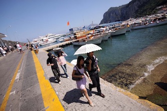 Tassa di sbarco, Comune di Capri contro charter penisola sorrentina