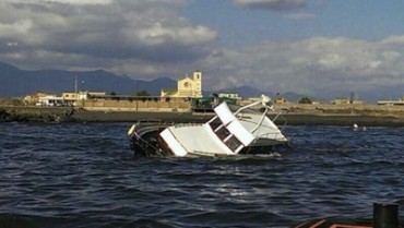 Affonda barca di diportisti tra Castellammare e Torre Annunziata