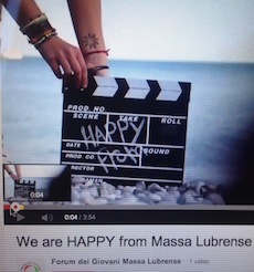 Da oggi anche Massa Lubrense ha il video “Happy”