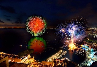 A Sorrento Capodanno senza fuochi d’artificio