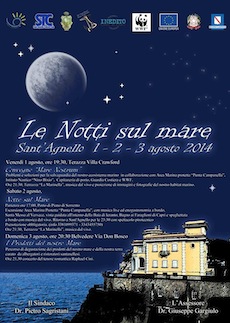 A Sant’Agnello le “Notti sul mare”