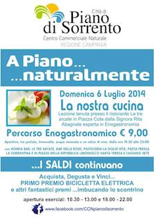 Domenica all’insegna dell’enogastronomia a Piano di Sorrento