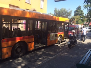 Stop agli autobus più inquinanti nel centro di Sorrento