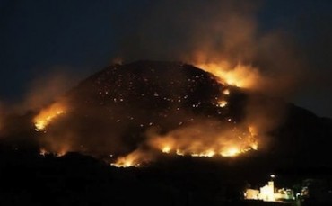 Brucia l’isola verde: fiamme e terrore nella notte di Ischia