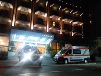 Malore in hotel, turista soccorso nella notte