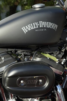 A Vico Equense motoraduno di Harley-Davidson