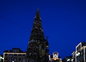 Sorrento “s’illumina d’inverno”: ecco l’albero di Natale 2014