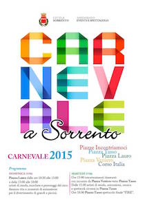 Carnevale: il programma di Sorrento