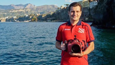 E’ di Sorrento il miglior fotografo subacqueo del mondo