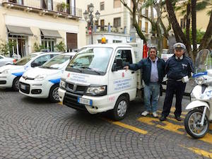 Nuovi veicoli per i vigili di Sorrento