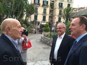 La Sorrento di Arnaldo Pomodoro: “Grazie, siete stati bravissimi”