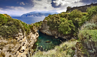 Passeggiata al tramonto ai Bagni della Regina Giovanna di Sorrento