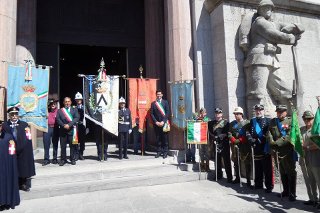 Cerimonia per commemorare i caduti della Grande Guerra