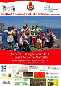 A Sorrento il Festival del Folklore