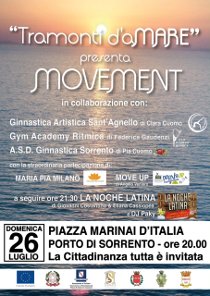 A Marina Piccola ginnastica a ritmo di dance latina